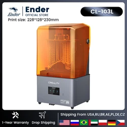 Creality HALOT-MAGE 8K Resin 3D Printer 10.3“ Mono Screen Masking LCD 170mm/h Printing Speed CL-103L Printers 228*128*230mm