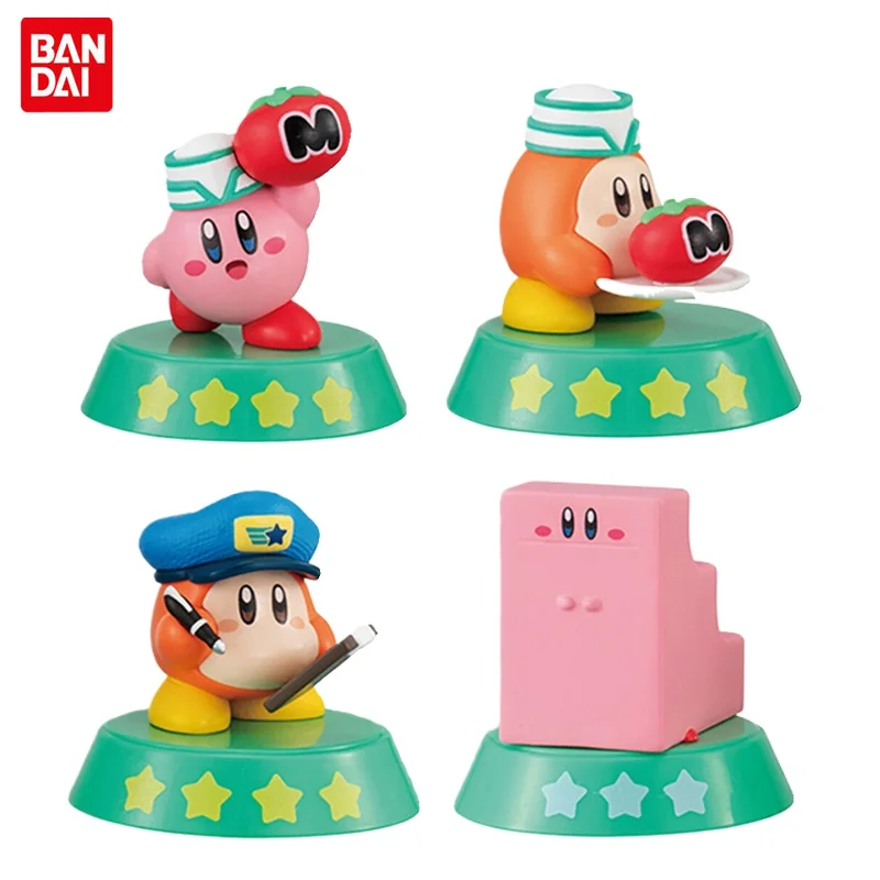 BANDAI Kirby Esplora Trova Serie Gashapon Giocattolo Diavolo Rosa Kirby Waddle Dee Action Figure Modello Bambini Regalo A Sorpresa Ornamenti