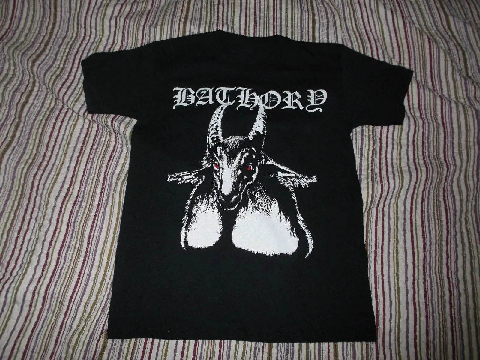 Bathory Band In Memory of Quorthon T-Shirt Black S-5XL