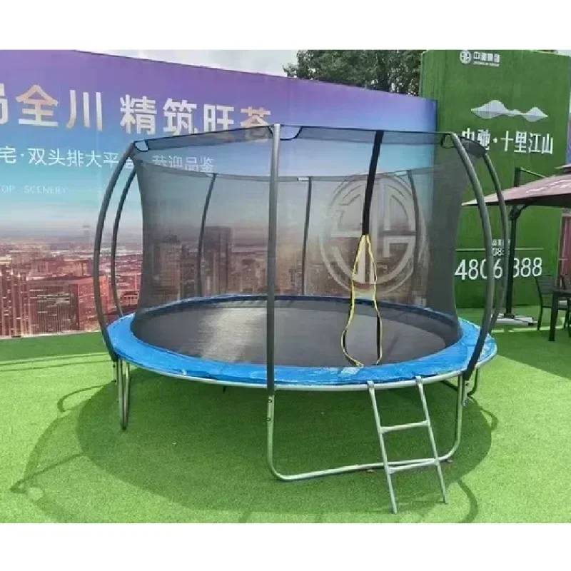 

2024 Hot Sale Factory Direct Outdoor and Indoor Fitness Equipment 12ft Round Jumping Trampoline with Safety Net