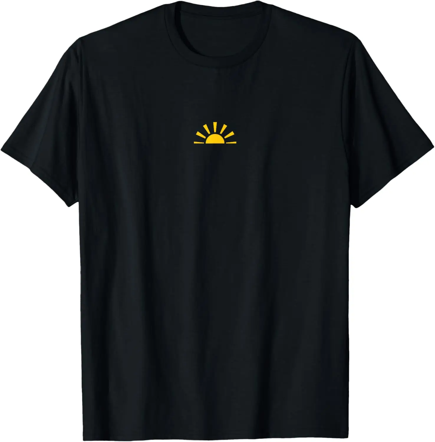 Minimalist Sun Graphic for Children, Women, Men T-Shirt