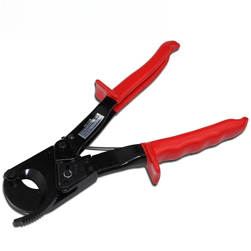 HS-325A 240mm2 Max Ratcheting Ratchet Cable Cutter Germany Design Wire Cutter Plier, Hand Tool, Not for Cutting Steel Wire