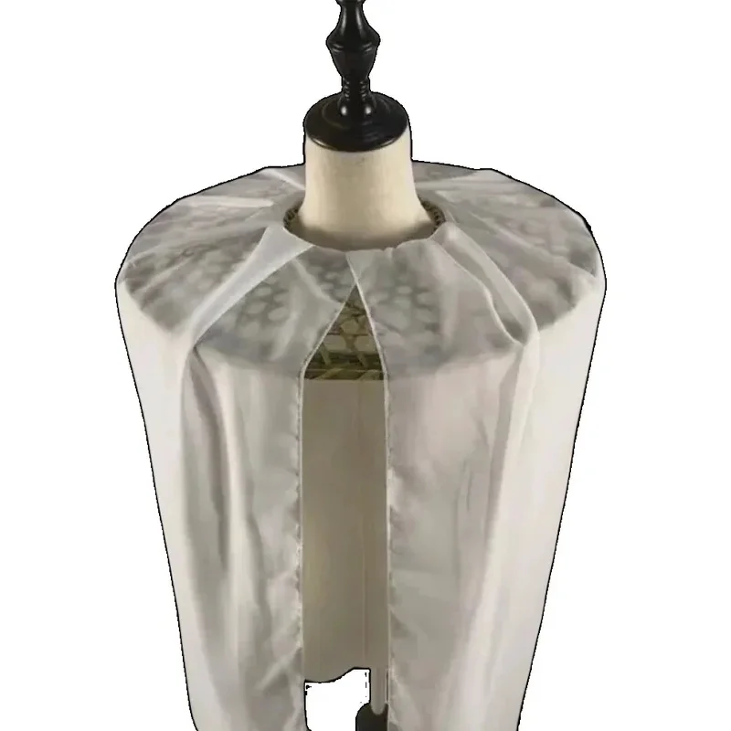 أزياء تيان غوان Ci Fu Xie Lian التأثيرية أنيمي Hanfu أنيقة من الخيزران قبعة شعر مستعار زي أبيض للهالوين Disfraz Comic مع مجموعة كاملة