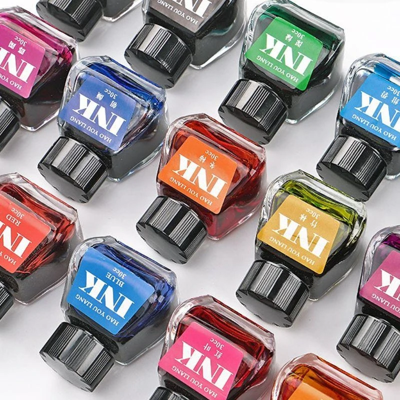 16 Colors Pen 30ml Holiday Festival Artwork Making Decorating for Adults Kids Sketch Painting Creation Supplies Tool