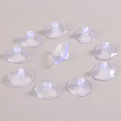 10Pcs 25mm Sucker Suction Cups Clear Mushroom Head Strong Vacuum Suckers Hook Hanger For Window Kitchen Bathroom Doll Toy Fridge