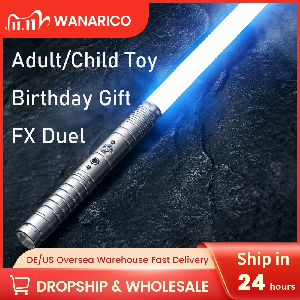 wanarico-1-2pcs-rgb-lightsaber-7-color-variable-with-hitting-sound-effect-fx-duel-lightsaber-metal-handle-led-usb-charging