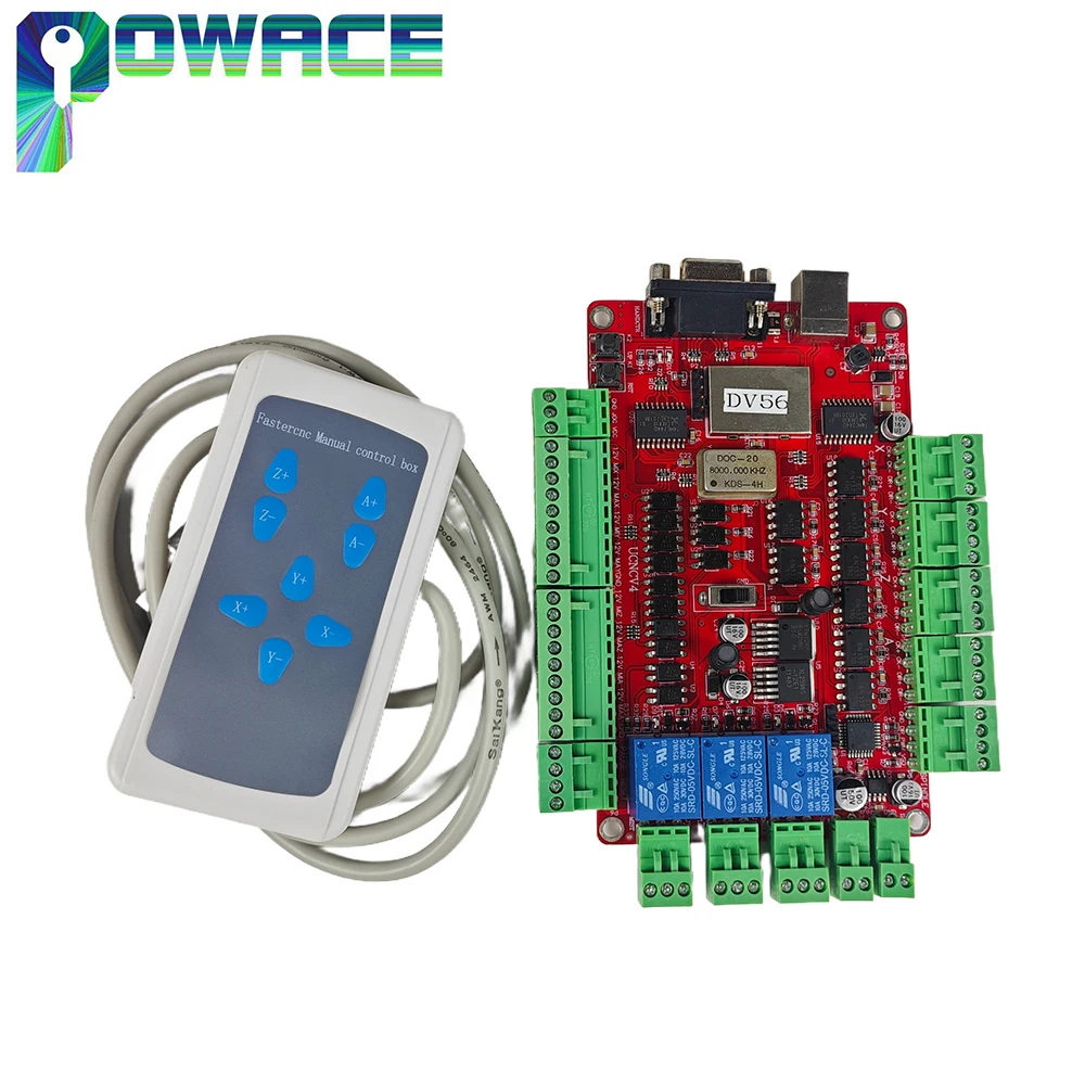 4 Axis USBCNC breakout board interface Driver Main controller USB CNC with Handle control