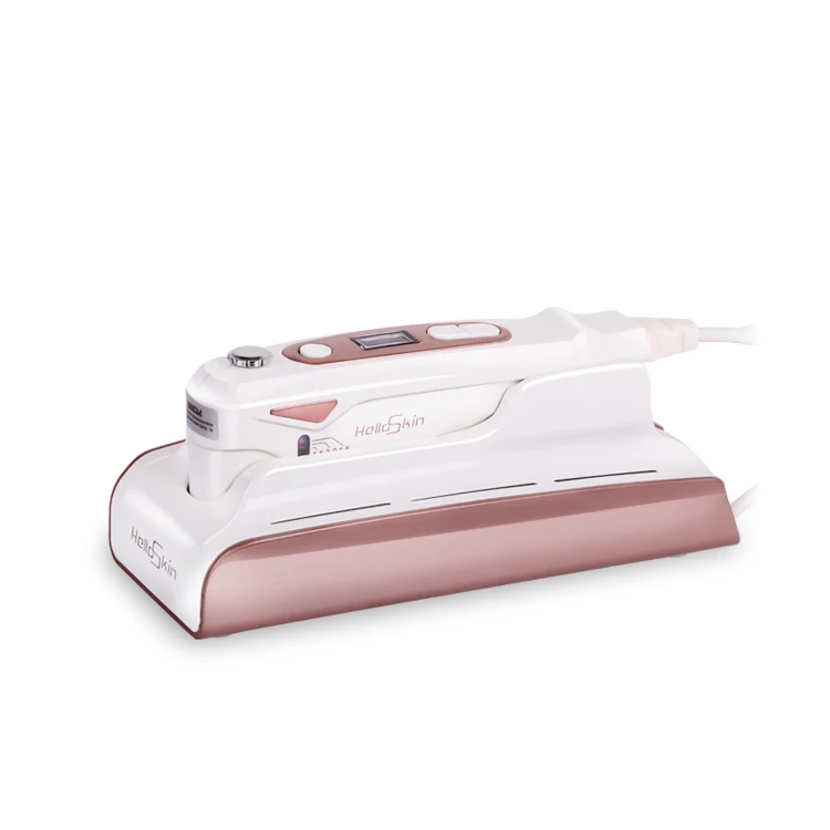 Use Beauty Machine Portable Mini Neck Wrinkles Removal Home 2023 Hello Skin Pink High Frequency Face Neck 31*21*12.5cm