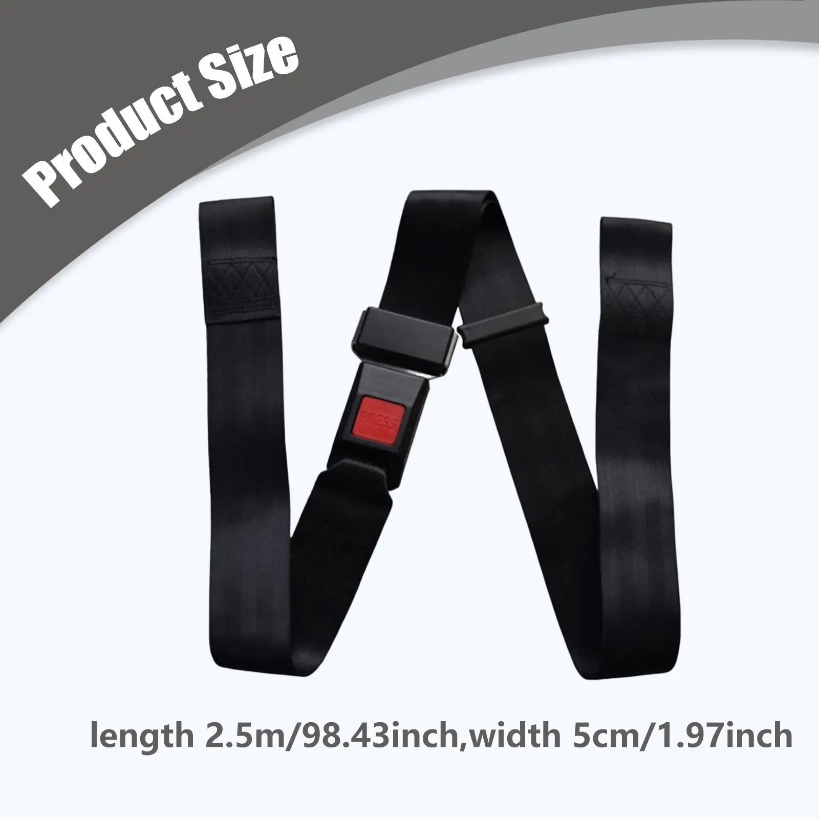 Braided Extremity Mobilization Belt Multifunctional Mobility Training Strap for Therapy and Fitness
