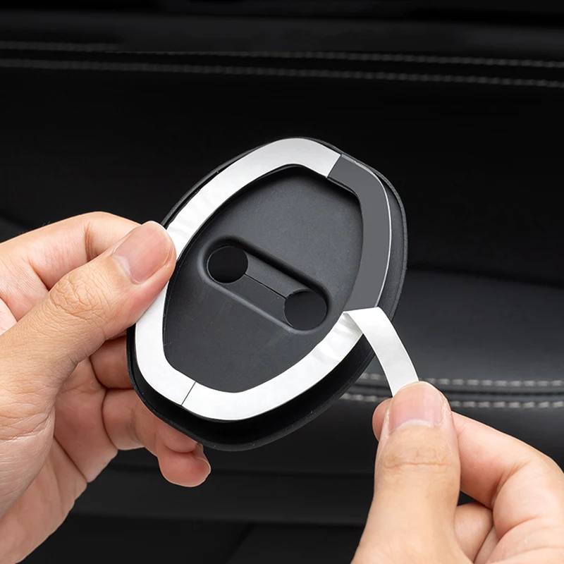 Car Door Shock Absorbing Buffering Mat Reduce Noise Universal Silicone Cushion Mute Protective Covers Car Door mute Accessories