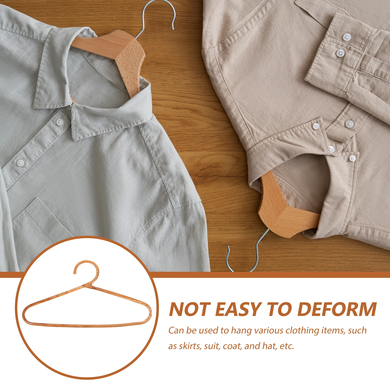 

Rattan Clothes Hanger Wood Coat Pants Hangers Wide Shoulder Dress Retro Storage Bag Wardrobe Essentials Vintage Home Decor