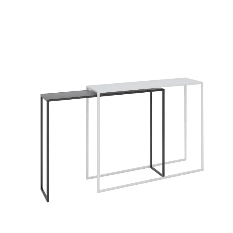 

Wrought iron wall corridor entrance rack retractable radiator long table combination bar counter simple rack