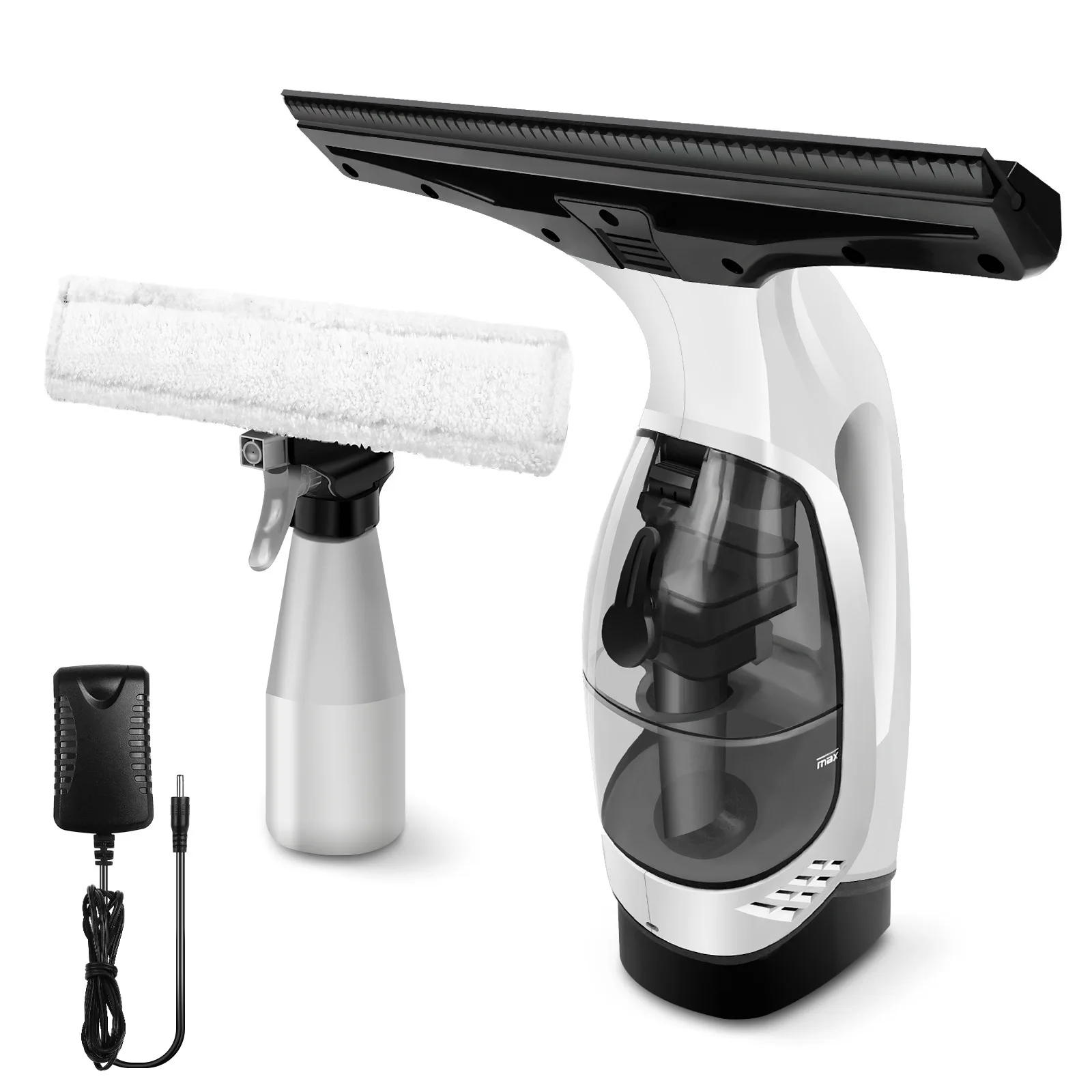 Small Electric Glass Cleaner - Handheld Window Cleaner with Strong Water Absorption & Efficient Adsorption