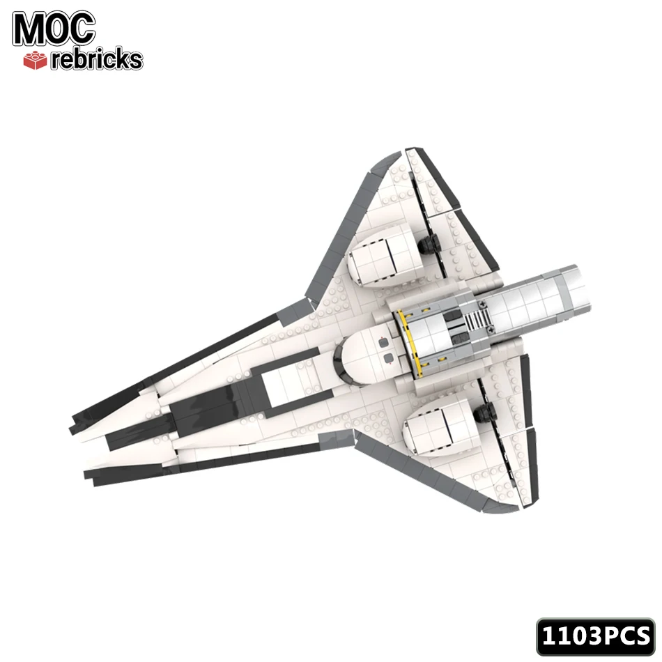 MOC Space War Movie Series Discovery Star Explorer Building Block Model Granule Bricks Set Children's Gifts Educational Toys view 4