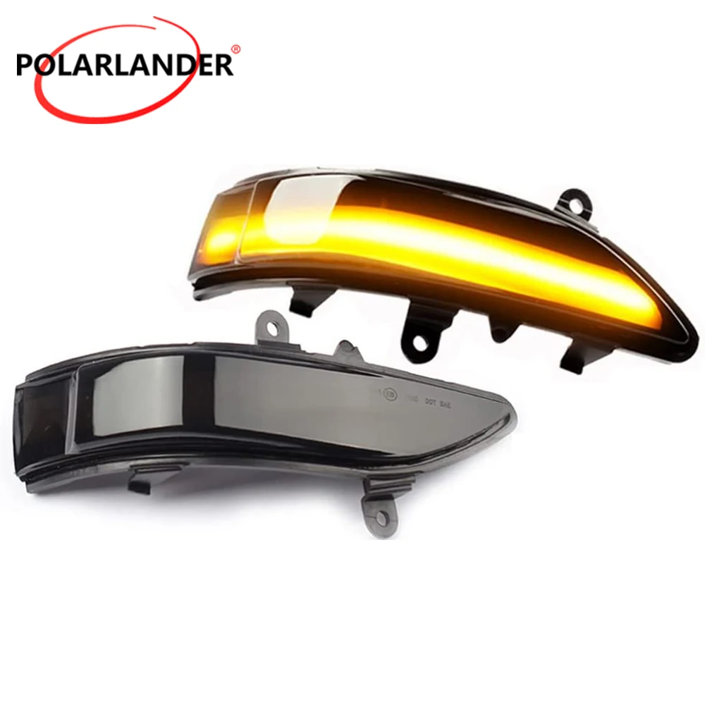 

Динамический указатель поворота с эффектом зеркала, затемненный черный, для Subaru Forester (2008-2011)