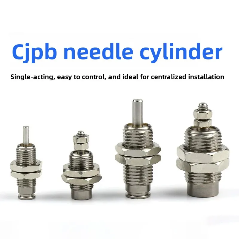 CJPB CJPB6-5 CJPB10-10 CJPB15-10 CJPB15-10 CJPB15-10 Single Acting Spring Pin Micro Needle Air Cylinder