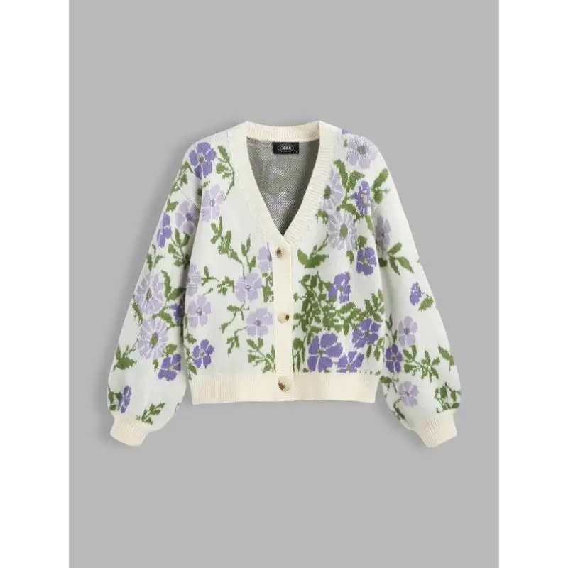 

Men's Knitted Open Cardigan Tea Par Garden Sle Coolmax Fiber Ne Nine Sve Length Deformation Resistant Inner Wear