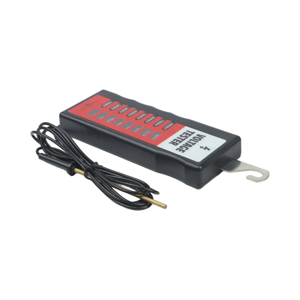 For Agricultural Security Electric Fence Tester Ranch Safety Tool Black Accurate Detection Battery Free Operation