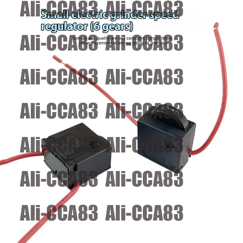 CCA83-AC220V interruptor controlador de regulación de 6 velocidades para amoladora eléctrica DR2-6/1FE 12A 250V herramienta eléctrica para amoladora angular