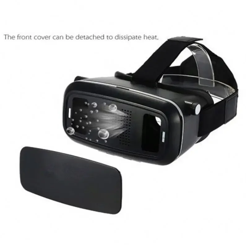 VR Helmet Cardboard Virtual Reality Glasses Mobile Phone 3D Video Movie for 4.7-6.0