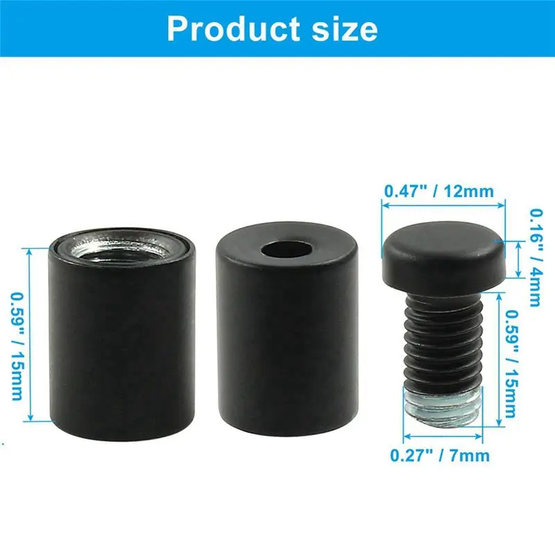 EVENTS DAY 24Pcs 1/2 Inch X 0.78 Inch Sign Bracket Screws, Bracket Screws, Bracket Mounting Hardware Wall Mount Bracket image 6