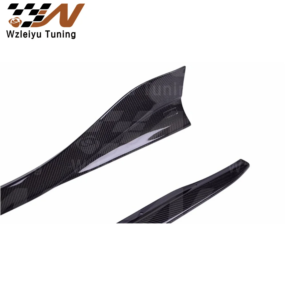 VRS Style Carbon Fiber Side Skirts Fit For Toyota GR86 Subaru BRZ ZN8 ZD8 High Quality Fitment