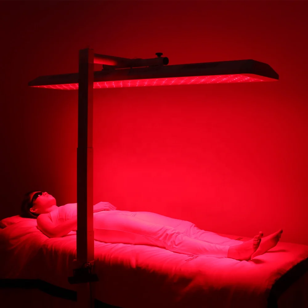 

OEM High Power Red Light Therapi Lamp Voice Control Light Therapy Bed Led Infrared Red Light Therapy Panel With Stand