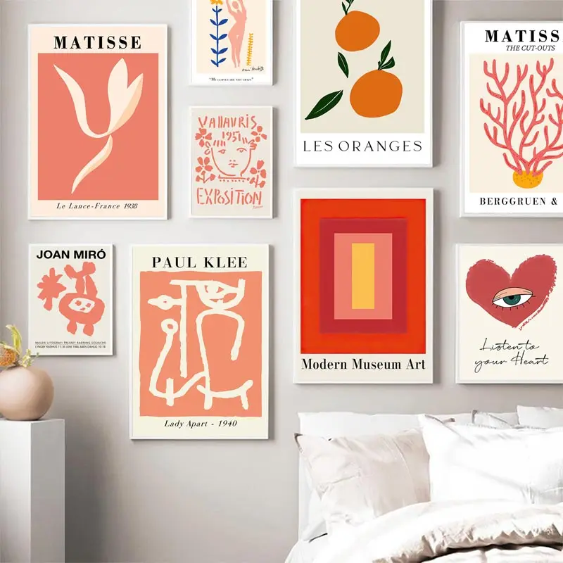 

Picasso Matisse Abstract Yayoi Kusama Wall Art Canvas Painting Nordic Aesthetics Posters and Prints Living Room Decor Pictures