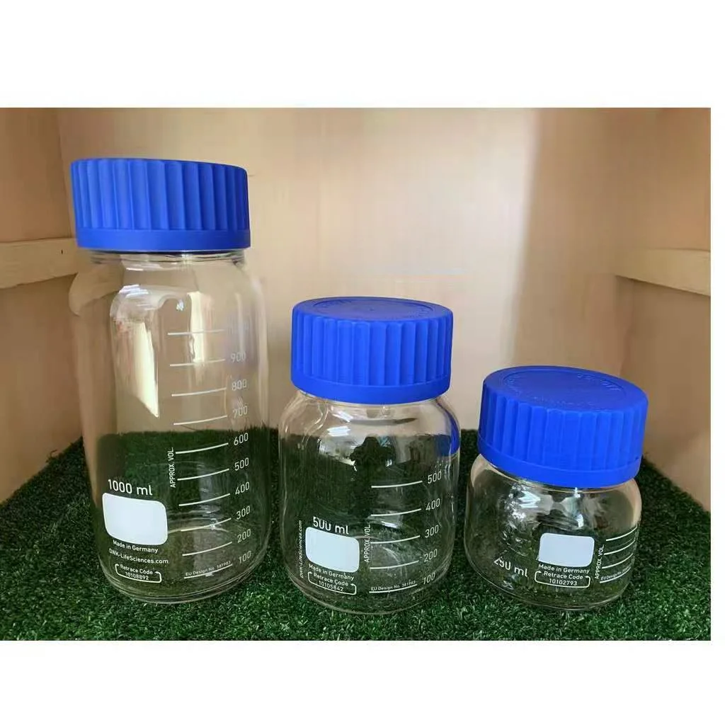 High Temperature Sterilization, Wide Mouth Reagent Bottle