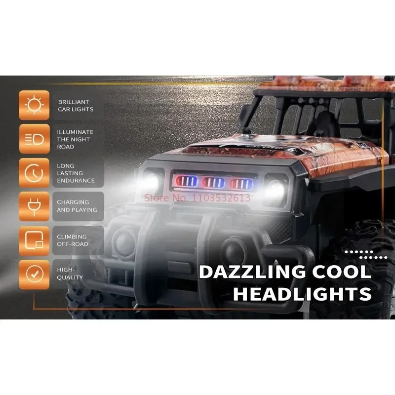 Q181 1:20 Samochód terenowy dalekiego zasięgu do wspinaczki 2.4Ghz Podwójne silniki RC Monster Truck Samochód wyścigowy RC na każdą terenówkę Zabawki na urodziny Prezenty