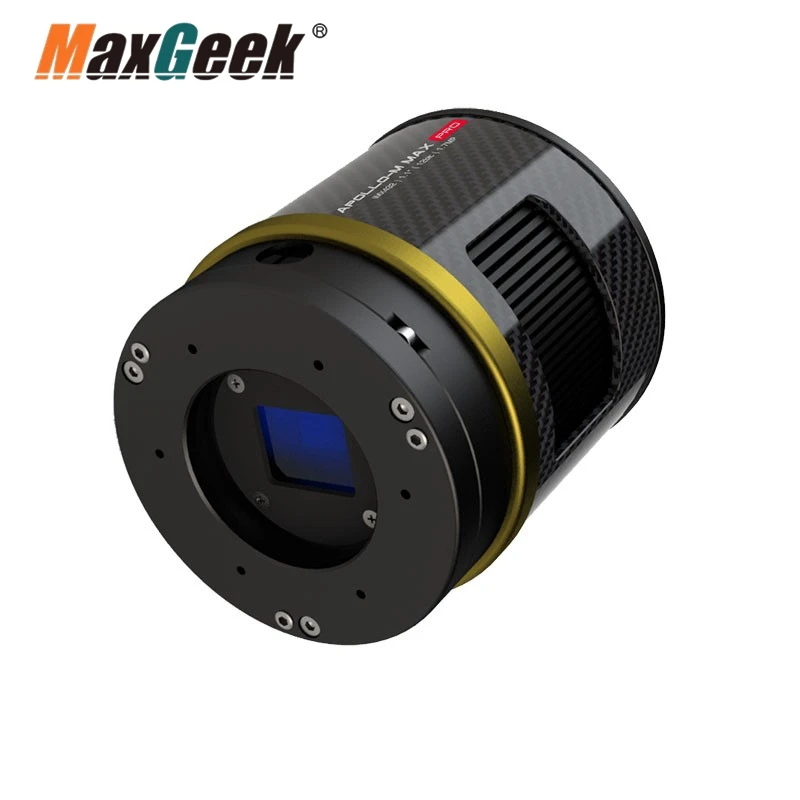 Maxgeek Player One Apollo-M MAX PRO (IMX432) 1.7MP Mono Camera Cooled Camera w/ 512MB DDR3 for Sun Deep Sky