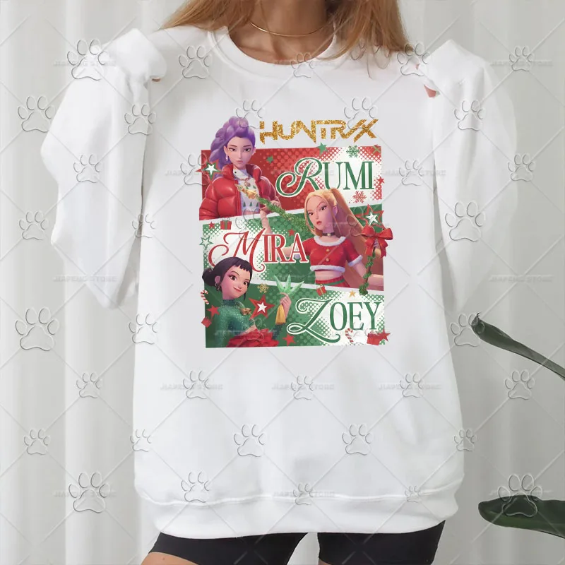 KPop شيطان الصيادين الحديد على بقع نقل الحرارة للملابس عيد الميلاد نقل الحراري زين ساجا الأولاد ملصق ديكور هدية