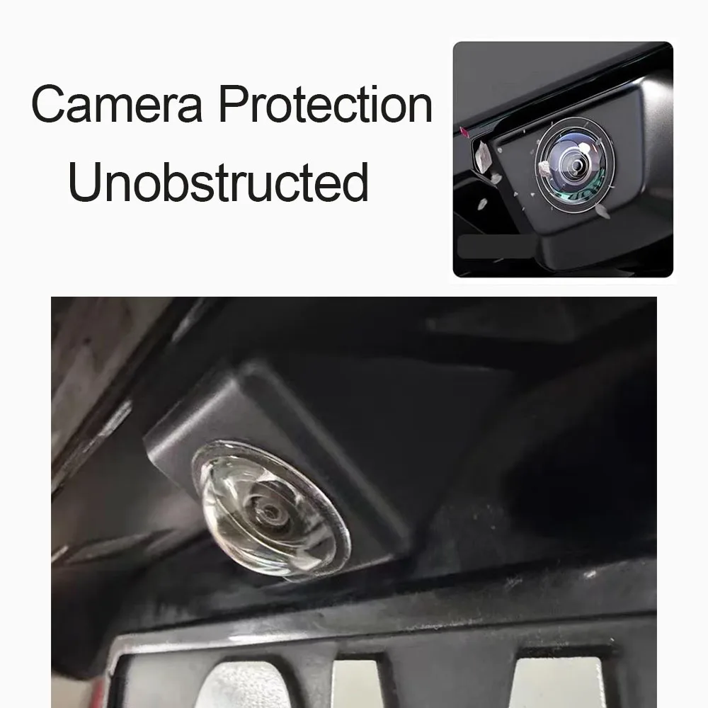 

Dashcam Protective Cover High TransparencyRearview Camera Guard Dustproof Shock-Resistant 360° Full Protection Exterior Parts