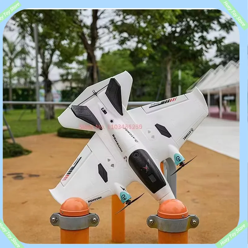 

New Atomrc Penguin Dual Engine Low Altitude Crossover Fpv Fixed Wing Portable Model Airplane Remote Controlled Aircraft Gif