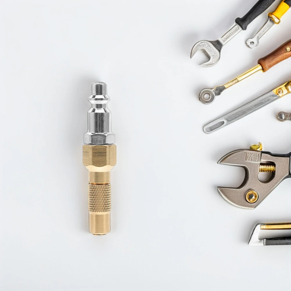 

2Pcs Inflator Hose Adapter Quick Connect Threaded Nozzle for Air Compressor Tire Valve Connector Stable Airflow Pump Accessory