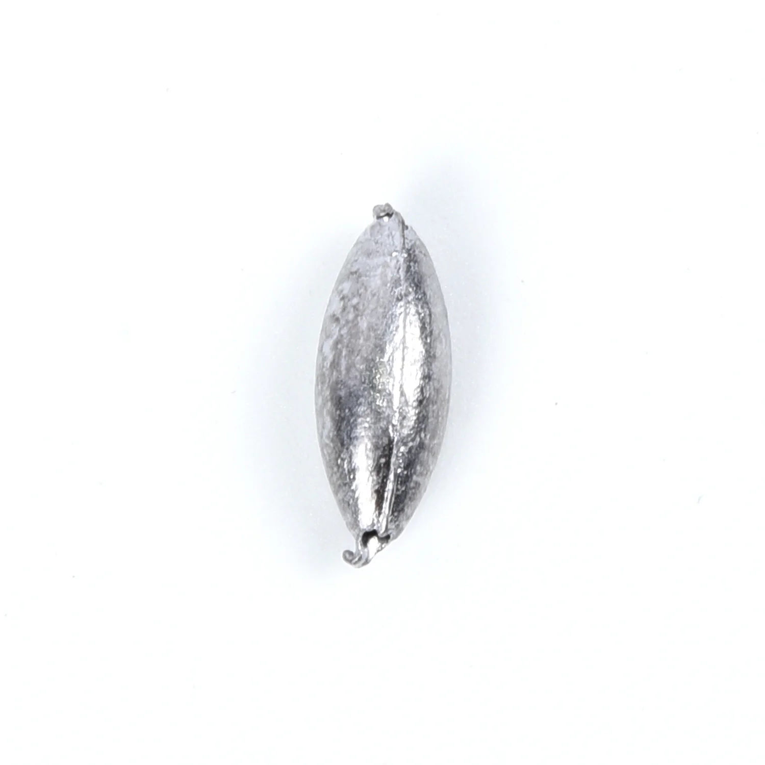 50Pcs Fishing Olive Shape Rig Sinkers Angling Weight Split Shot ±0.35-8g Fishing Weight Sinker Fishing Tackle Tool Accessories