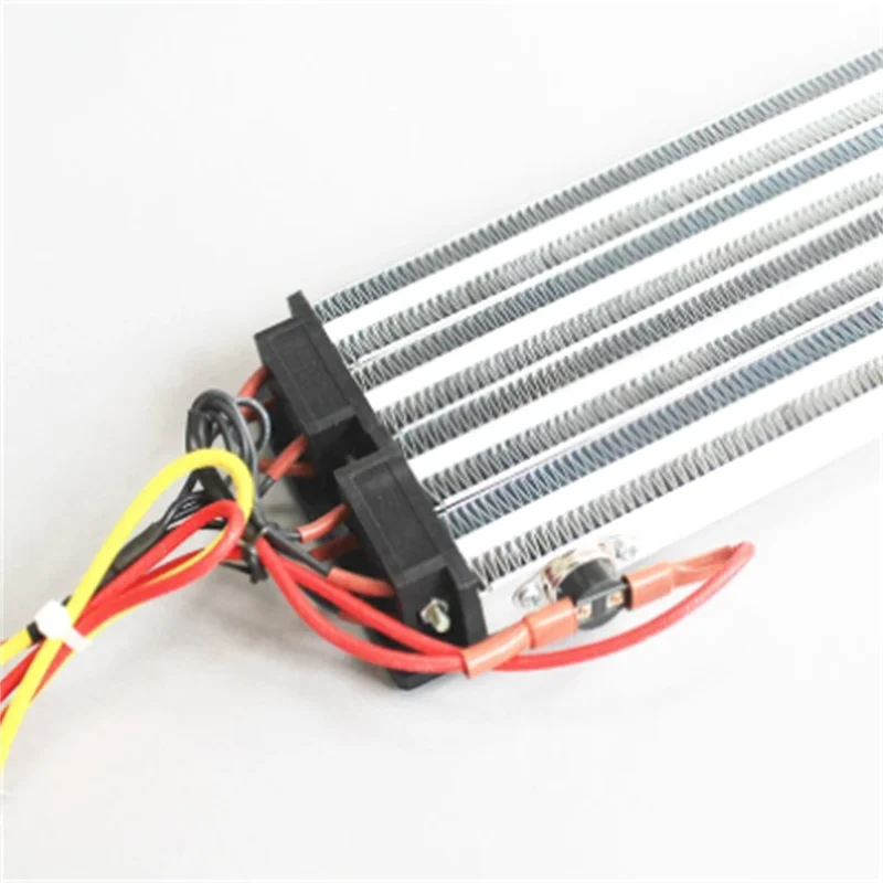 1pc 3000W 4000W AC/DC 220V Insulating Type Constant Temperature PTC Ceramic Electric Heater Heating Element Thermostat Protector