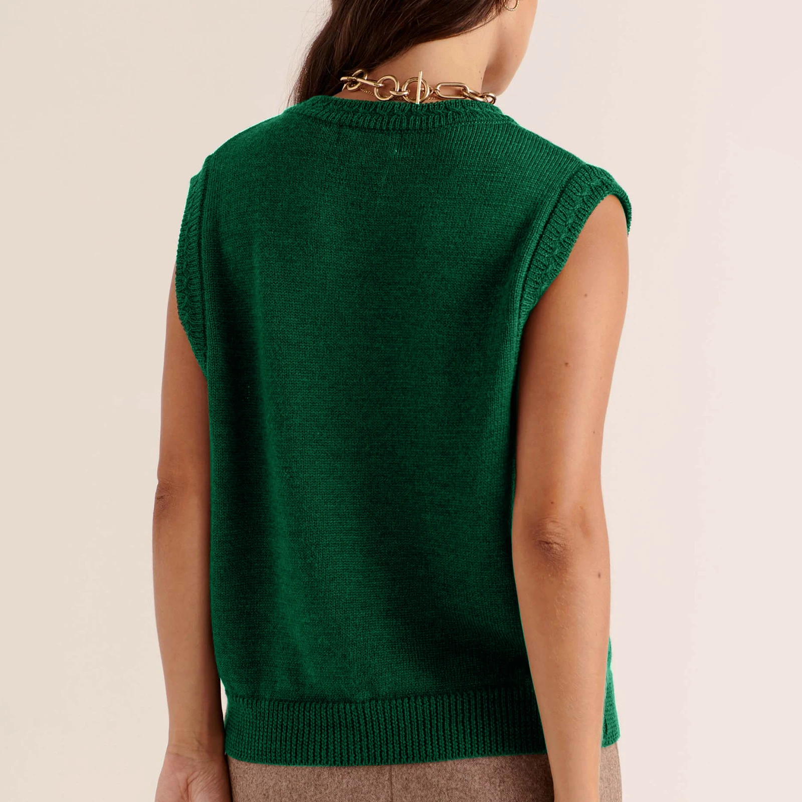 المرأة عيد الميلاد سترة سترات سانتا كلوز طباعة أكمام سترة متماسكة سترة عيد الميلاد عطلة تانك القمم #1