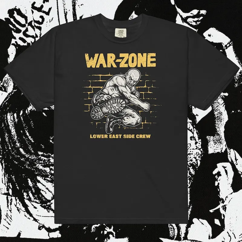 Warzone: Hardcore Punk Skinhead Comfort Colors T-Shirt