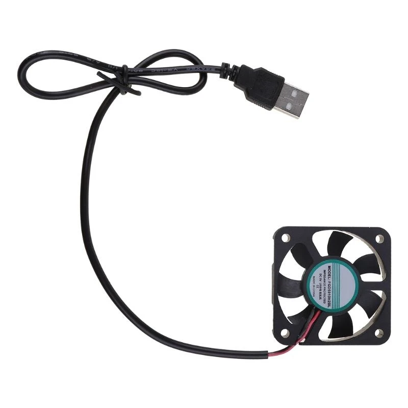

Новый FGD5010H2BL для DC 5 В 0,1 А, сменный кулер для процессора/GPU, 50x50x10 мм, охлаждающий вентилятор для процессора ноутбука, USB-разъем, вентилятор для ПК