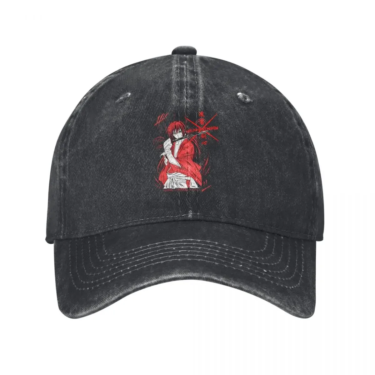 Rurouni Kenshin Samurai Anime demin Trucker Hat Lightweight Hats Woman Cap Man Summer