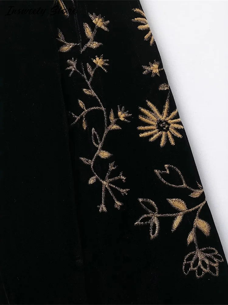 

Модная женская куртка с вышивкой, воротник-стойка, короткое пальто в восточном стиле с длинными рукавами, осень-зима 2021, женская повседневная верхняя одежда