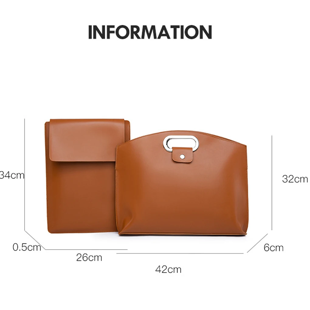 حقيبة لابتوب الرجال النساء الأعمال حقيبة كمبيوتر محمولة تخزين المحافظ حقائب اليد المستندات الفاخرة تخفيف حمل حقيبة مقاومة للماء #6