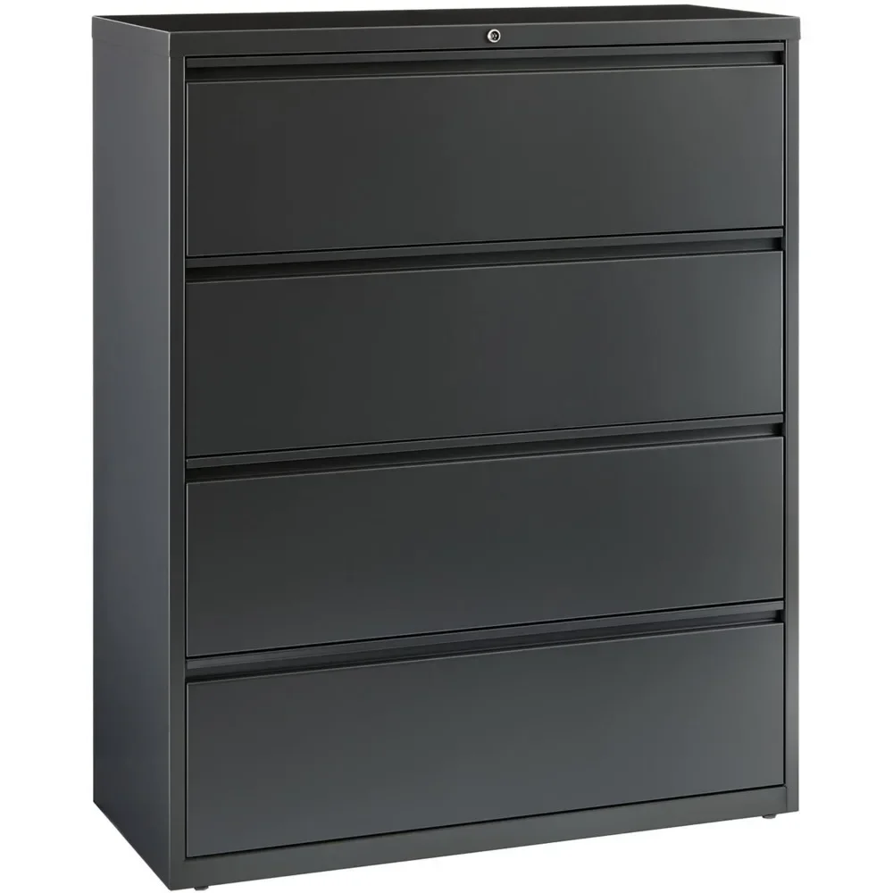 Filing Cabinets Lateral File, 4-Drawer, 42-Inch x18-5/8-Inch x52-1/2-Inch, Removable Filing Cabinets