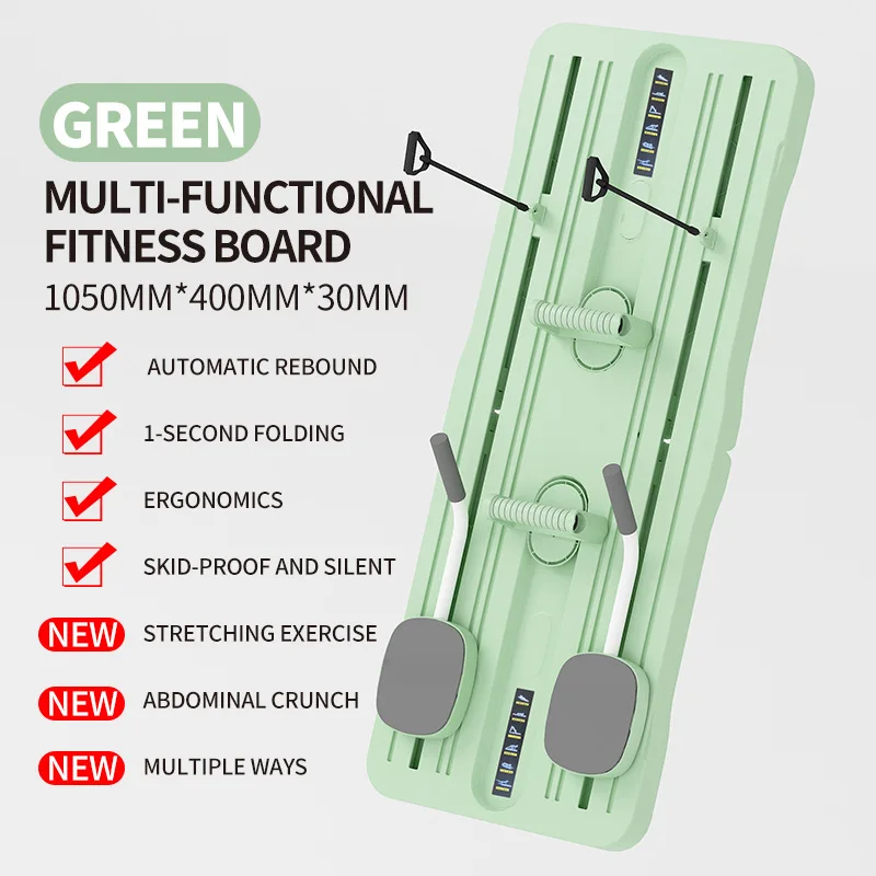 

Foldable Pilates Trainer Board Multifunctional Automatic Abdominal Muscle Set