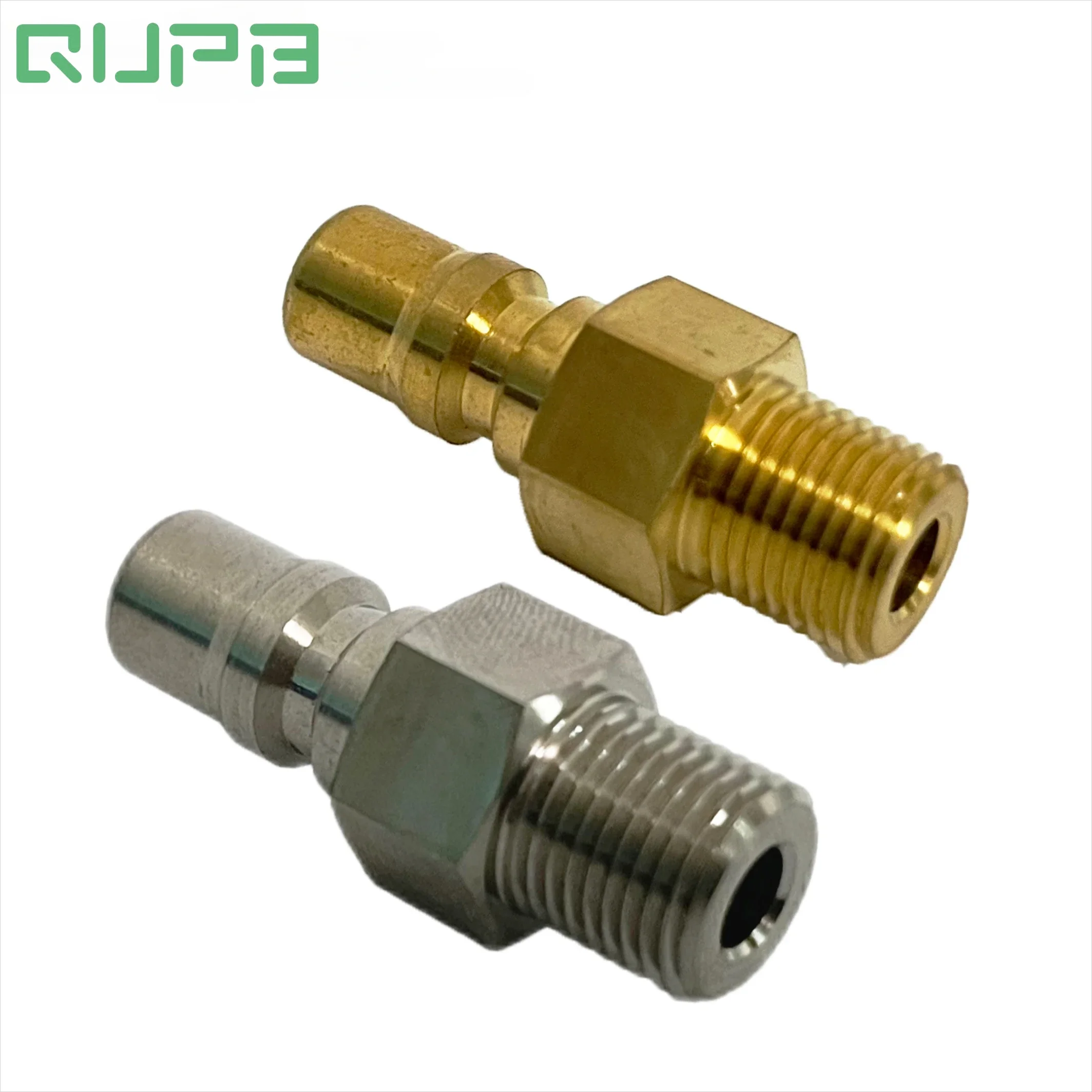 

1/8 Inch Quick Connector Pressure Washer Couplers 8mm Quick Release Adapter Male Thread Stainless Steel Fittings