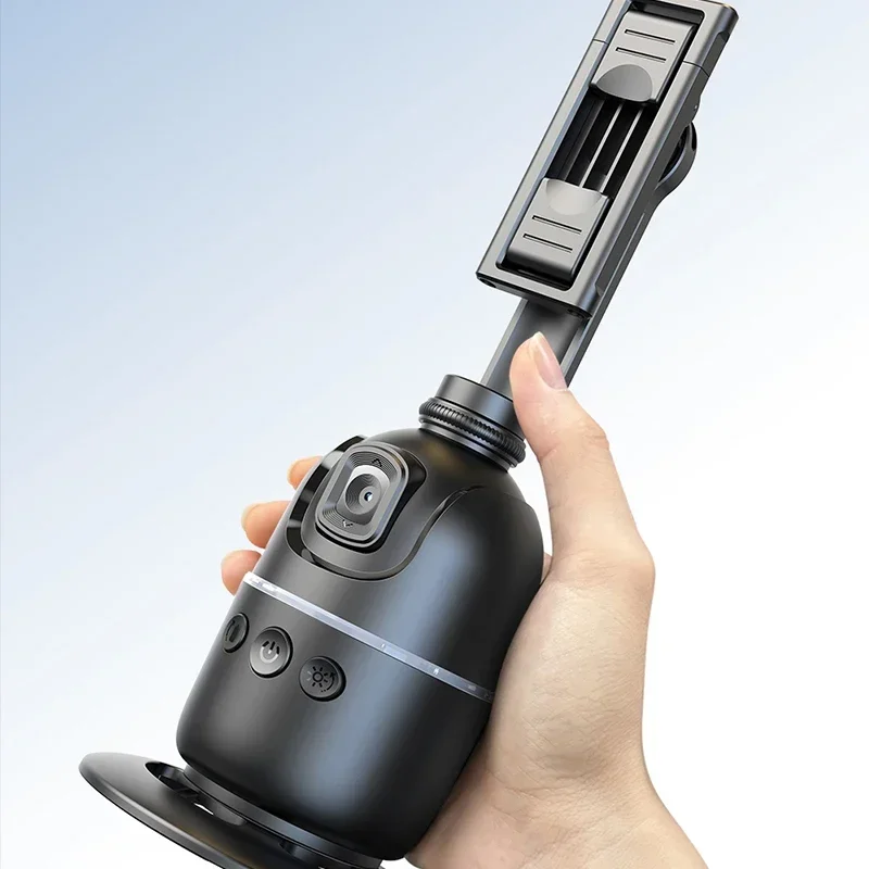 Automatic Facial Tracking with 360 ° Rotation, Mobile Phone Holder for Portable Intelligent Human Body Photography Camera Holde