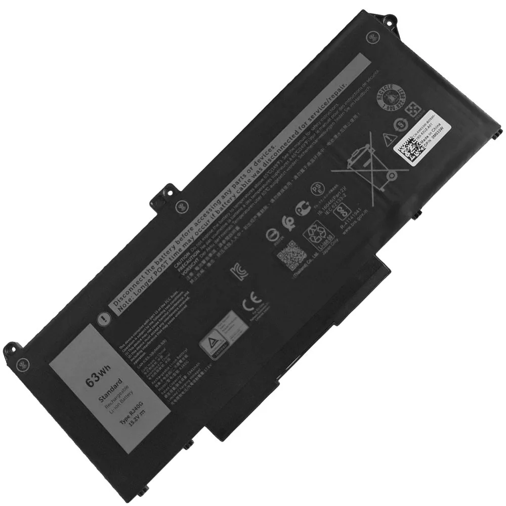 بطارية 15.2 فولت 63Wh RJ40G لـ Dell Latitude 14 5420 15 5520 3560 XPC5H CHKFM FDTCY 9D3YW 758J7 WY9DX M033W 4ICP5/57/79