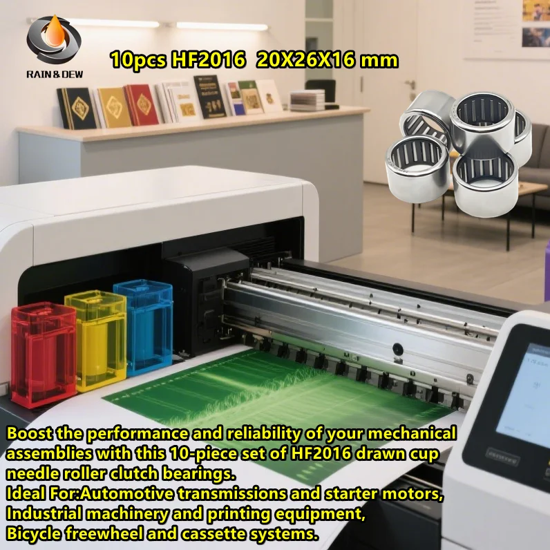 

10 шт. HF2016 подшипник 20X26X16 мм нарисованная чашка игольчатая роликовая муфта HF2016 игольчатый подшипник