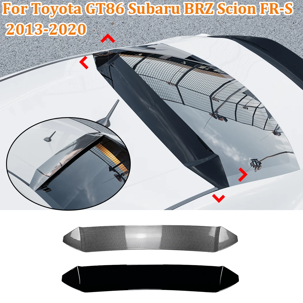 For Toyota GT86 Subaru BRZ Scion FR-S 2013-2020 Rear Trunk Lid Car Spoiler Wings Spoiler Top Tail Wings Fixed Wind Spoiler